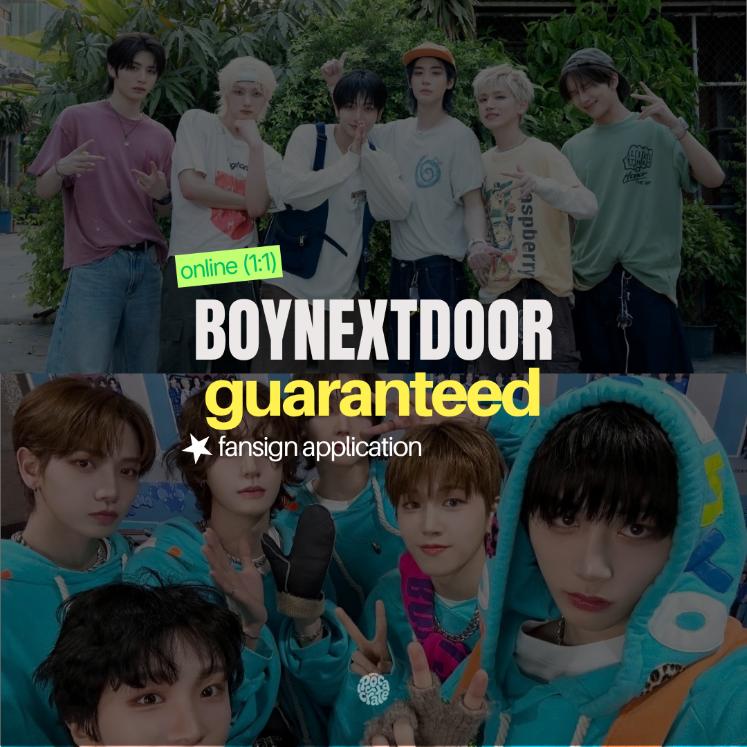 boynextdoor guaranteed withfans round 4 slot